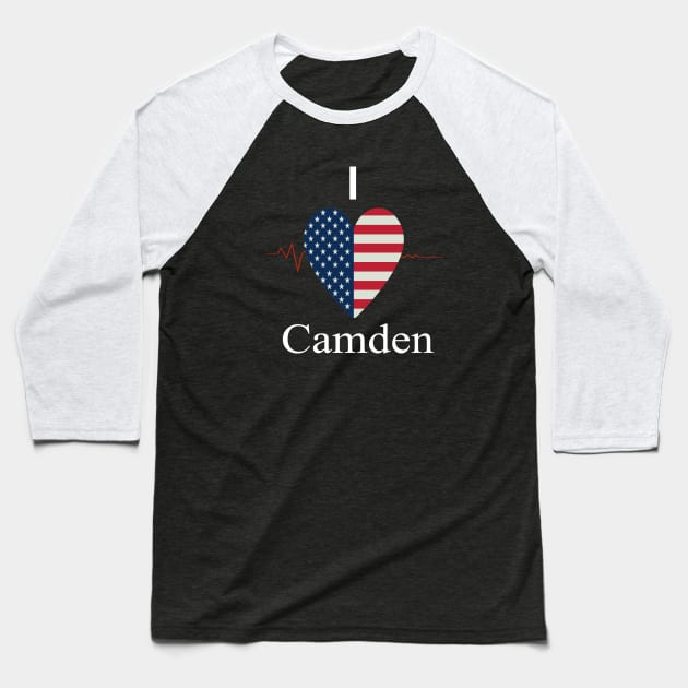 camden Baseball T-Shirt by FUNEMPIRE